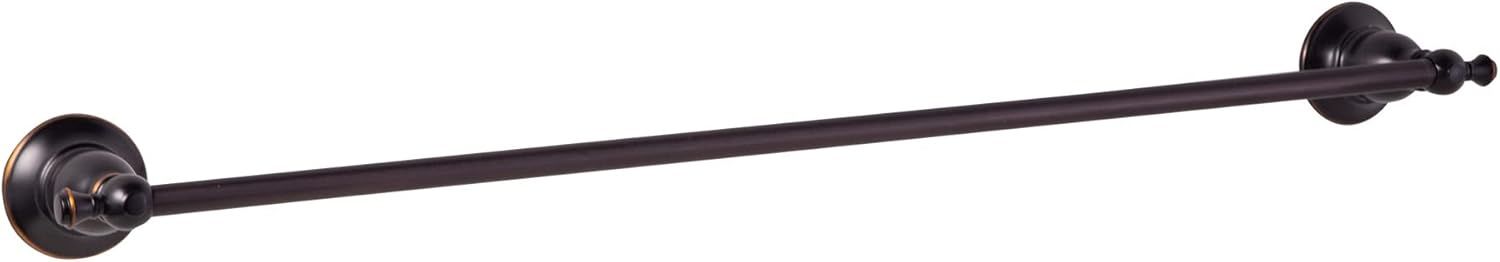 Oakmont Oil-Rubbed Bronze 24-Inch Wall Mounted Towel Bar