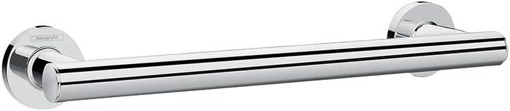 Modern Chrome Wall Mount Towel Bar, 13 5/8 inch