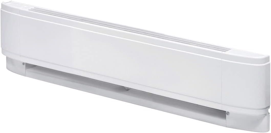 White 30" Electric Convection Baseboard Heater with Automatic Shut-off