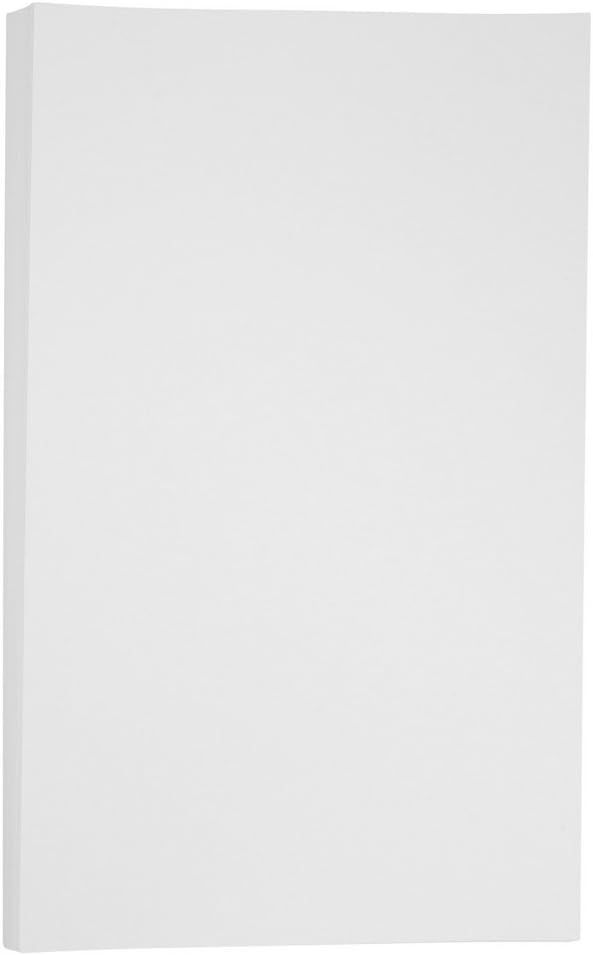 White Vellum Bristol Legal Size Card Stock Paper