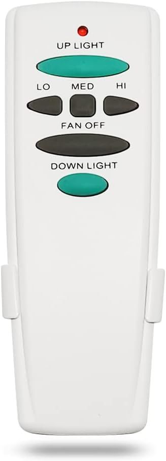 White Ceiling Fan Remote Control with Up/Down Light