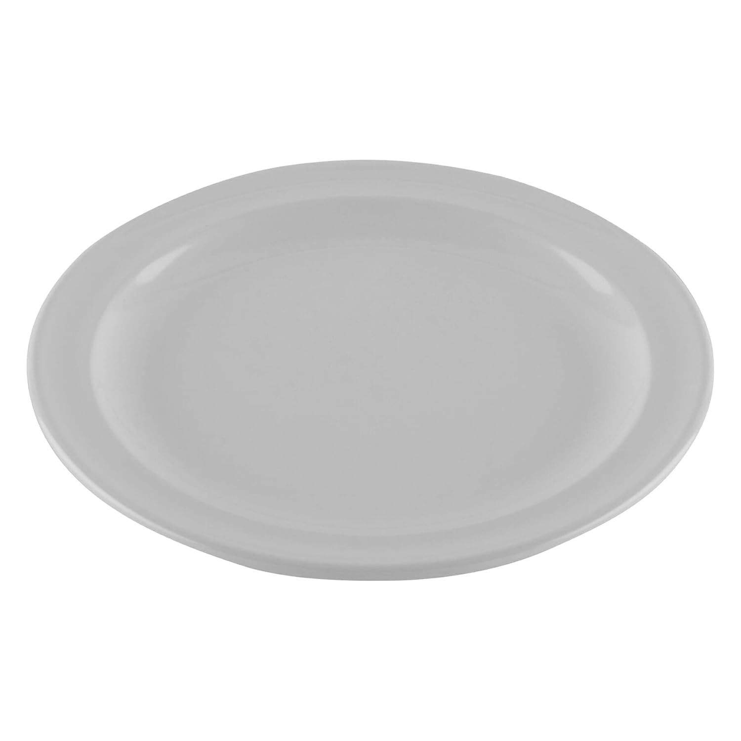 White Chip-Resistant Melamine Salad/Dessert Plate Set