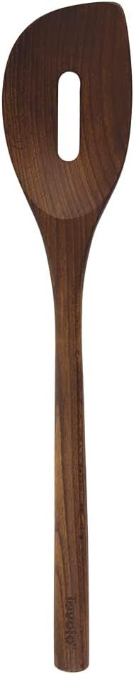 Toasted Beechwood Slotted Mixing Spoon, 12.5-inch