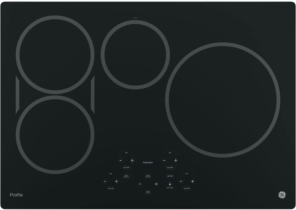 30 Inch Black Ceramic Induction Cooktop with Touch Control