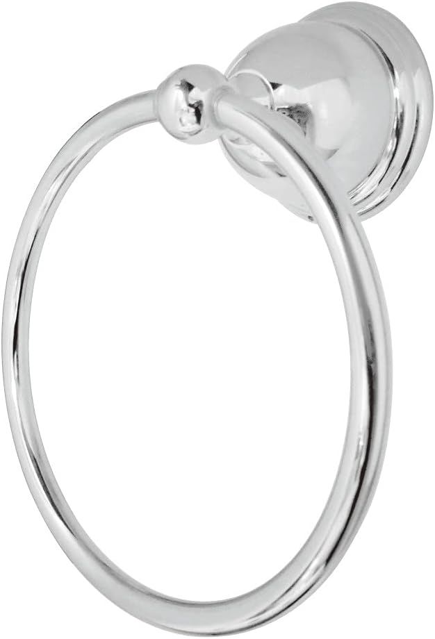 Polished Chrome Wall Mounted Towel Ring