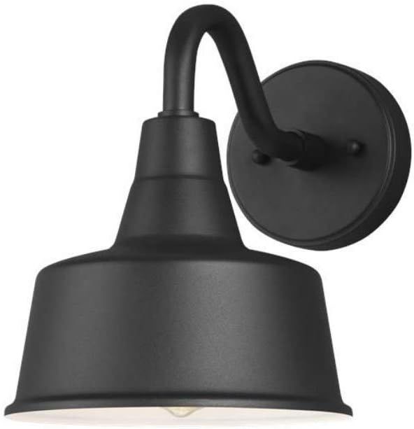 Black Dimmable Energy Star Outdoor Wall Lantern