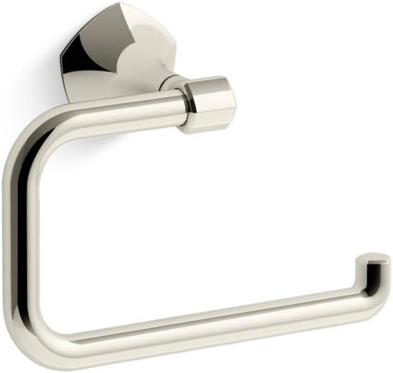 Vibrant Polished Nickel Wall Mounted Towel Ring