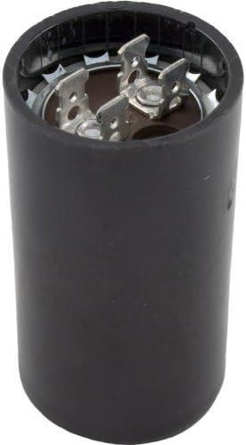 Black Round Motor Start Capacitor 340-408 MFD 250/220V