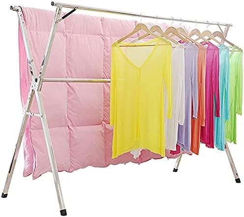 Adjustable Stainless Steel Foldable Clothes Drying Rack