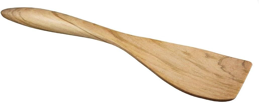 Handcrafted 14-Inch Olive Wood Spatula