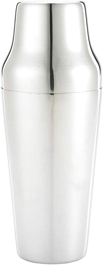 24oz Silver Stainless Steel Cocktail Shaker Set