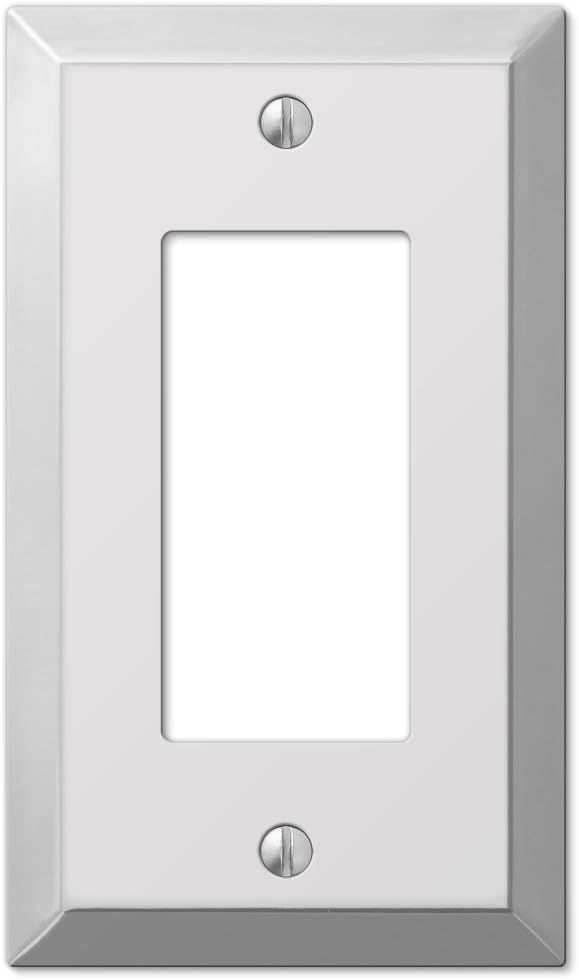 Polished Chrome 1-Gang Decorator Wall Plate