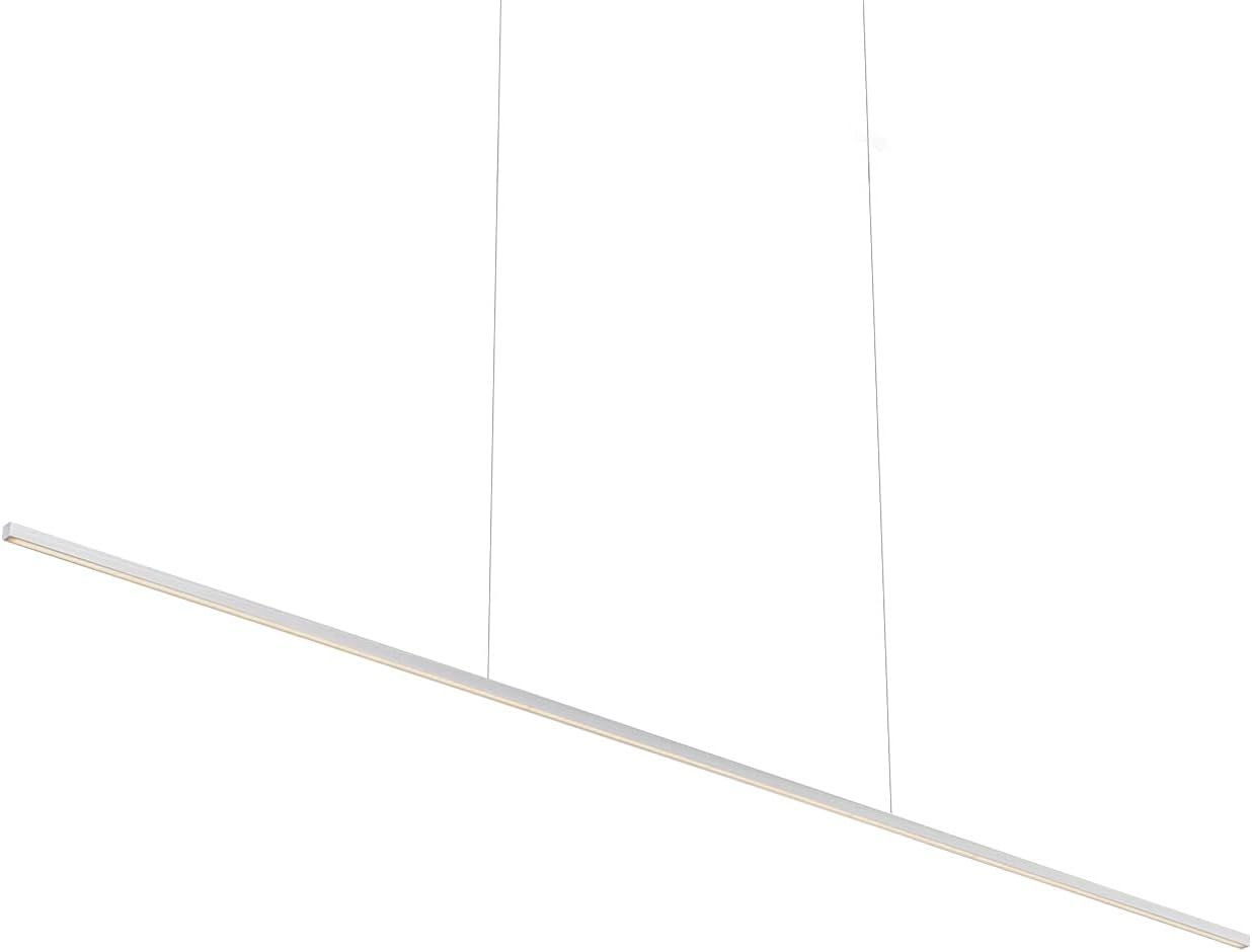 Vega Minor 60" Brushed Nickel LED Linear Suspension Light