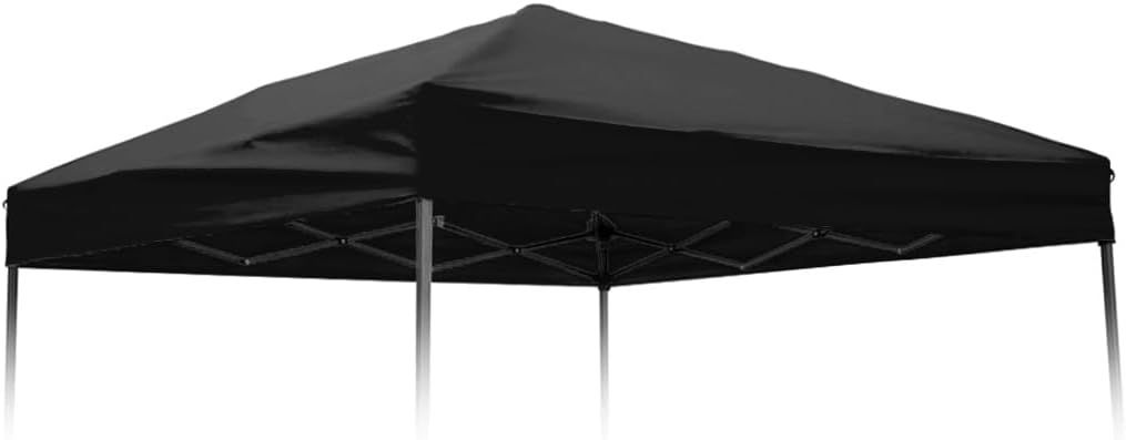 Black 8' x 8' Square Replacement Canopy Top