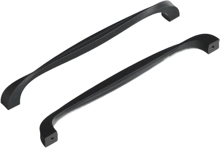 Twist Collection Black Iron 9.5" Bar Cabinet Pulls