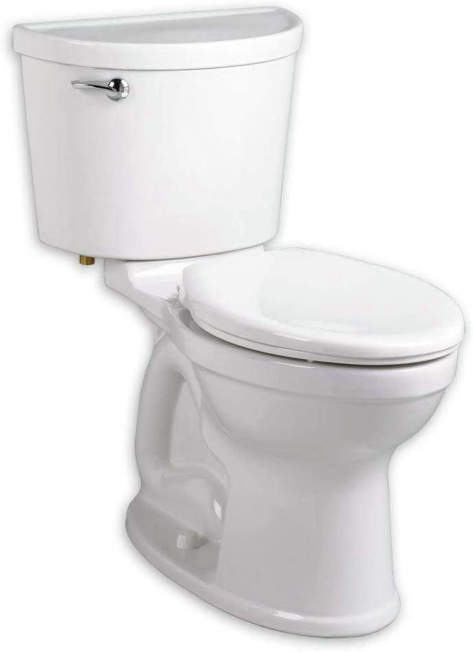 White Round High Efficiency Two Piece Toilet