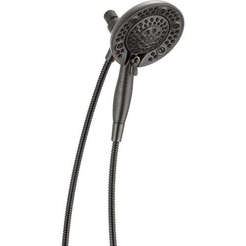 Venetian Bronze Dual Handheld Rain Shower Head with 72 Inch Hose