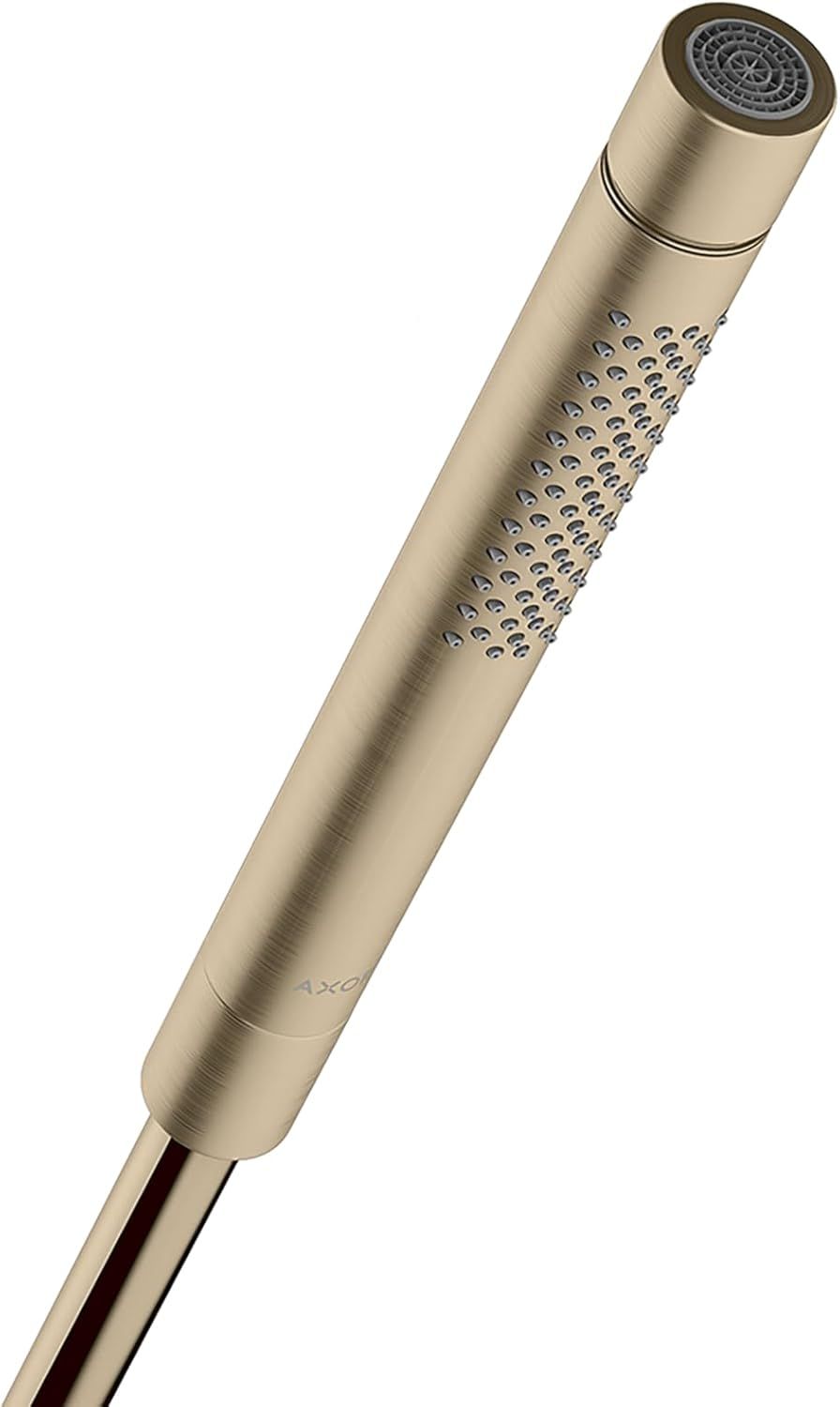 Modern Brushed Nickel Handheld Multi-Function Shower Head