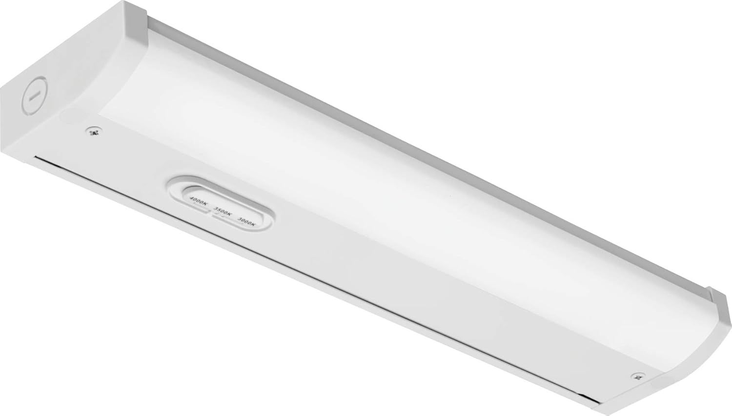 18-Inch White Steel LED Under Cabinet Light