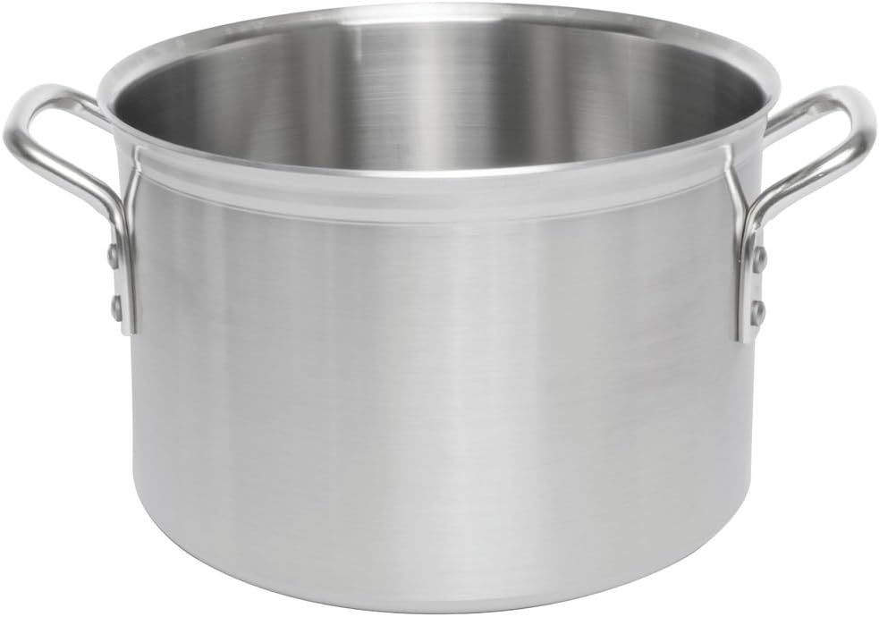 16 Qt Stainless Steel Tri-Ply Stock Pot with Riveted Handles