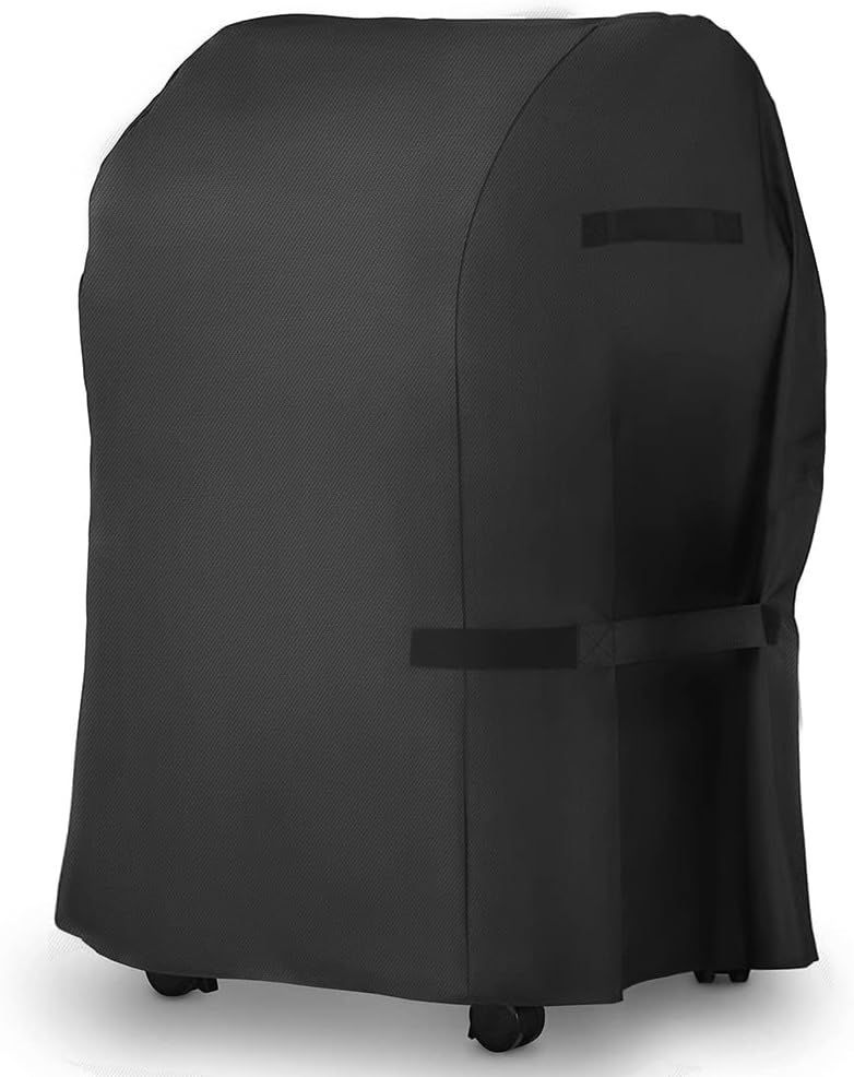 Heavy Duty Black Waterproof 40-Inch Grill Cover