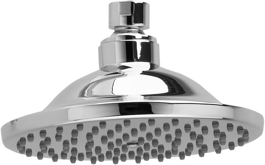 6-Inch Polished Chrome Rain Showerhead with Easy Clean Nozzles