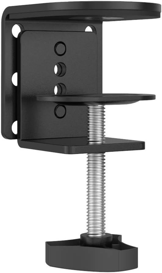 Black Steel C-Clamp Base for Monitor Mount