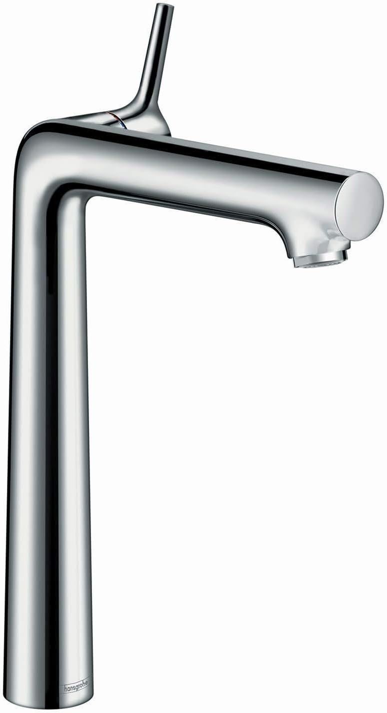 Modern Chrome Brass Single Hole Vessel Faucet