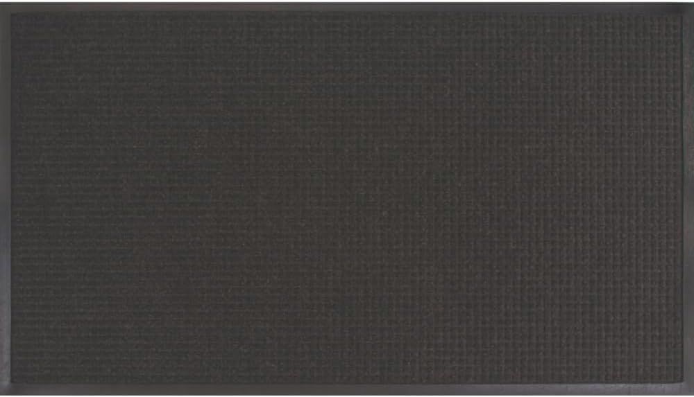 Black Polypropylene Indoor/Outdoor Non-Slip Door Mat 36" x 60"