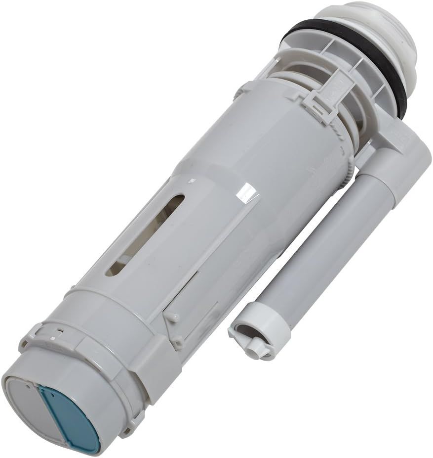 Gray Plastic Dual Flush Valve with Components