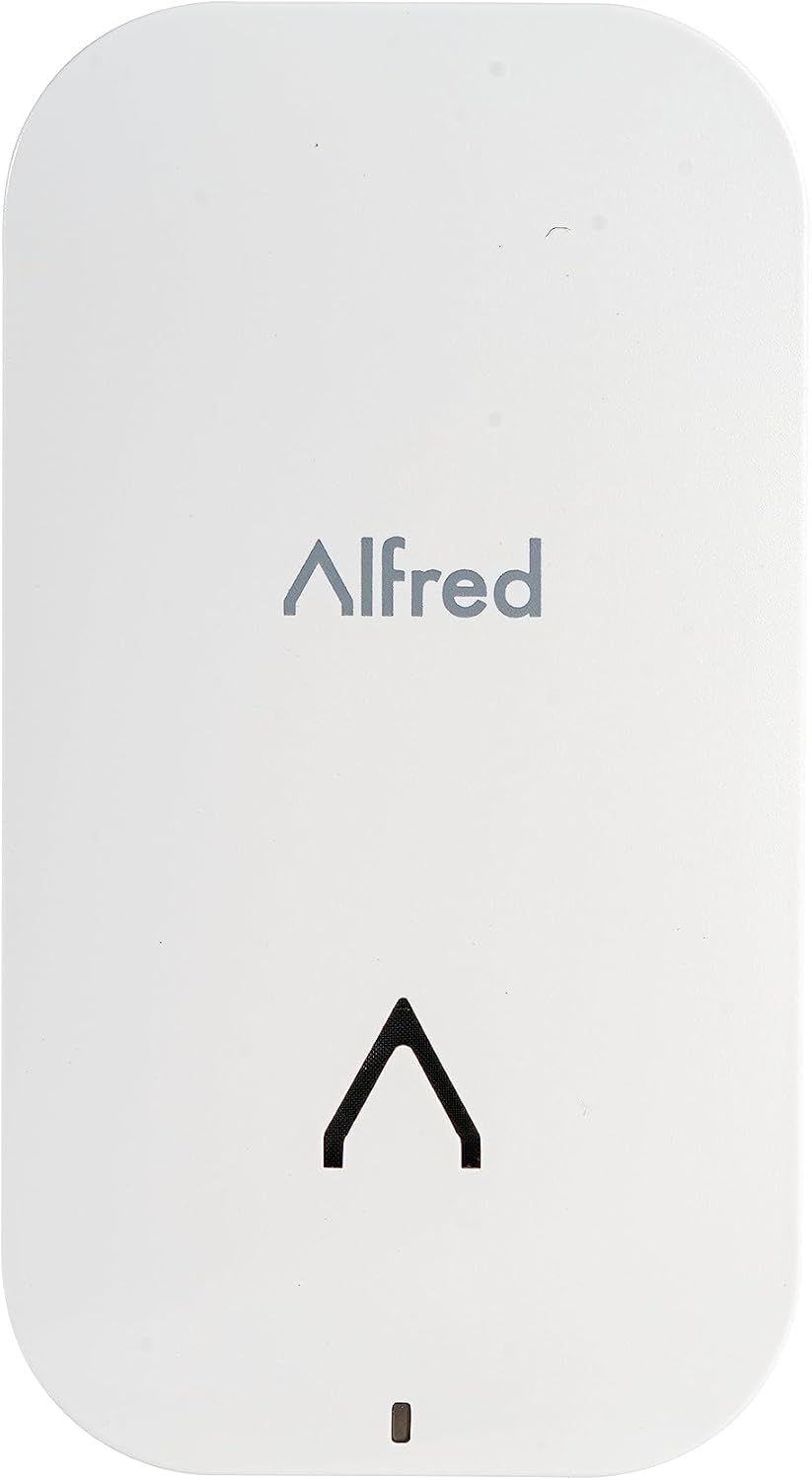 Alfred Matte White Wireless Smart Home Automation Hub