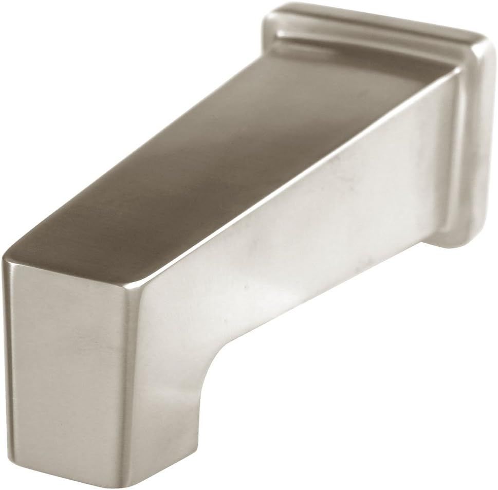 Brushed Nickel Wall Mounted Tub Spout with Diverter