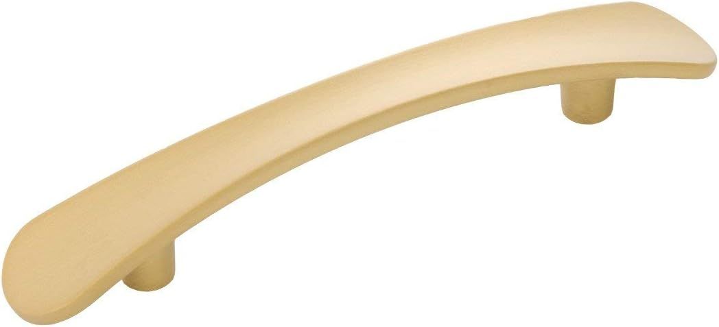 6-Inch Brushed Golden Brass Modern Handle Bar