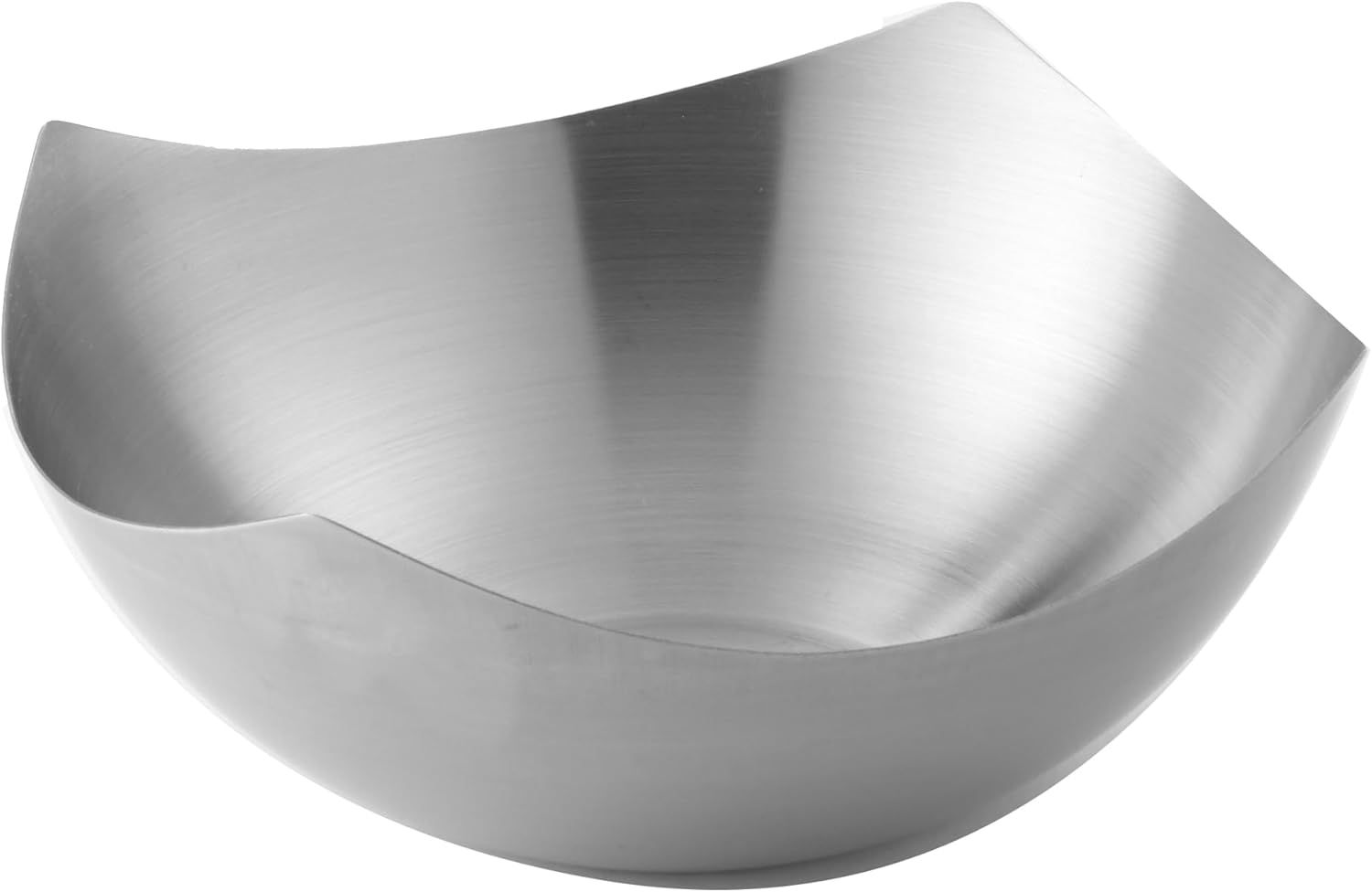 67-Ounce Silver Stainless Steel Squound Serving Bowl