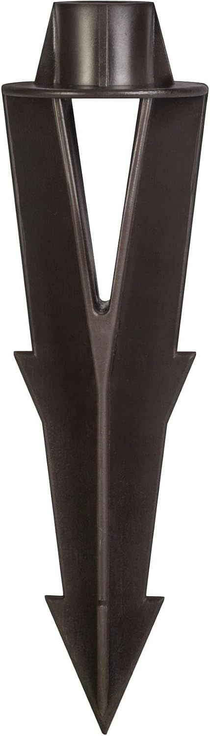 Bronze 9-Inch Composite Ground Stake for Pathway Lighting