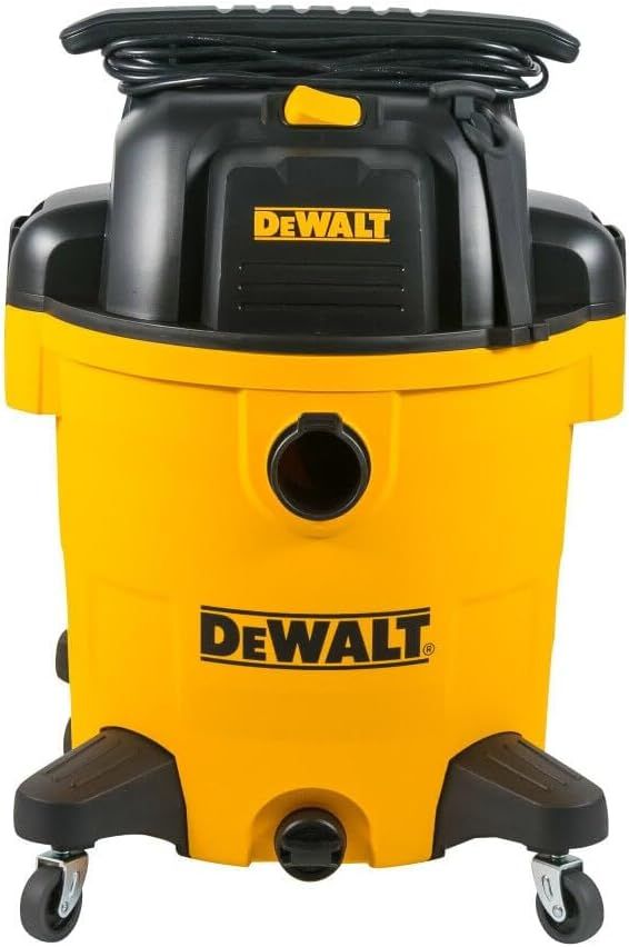 DeWalt 12 Gallon Yellow Poly Wet/Dry Shop Vacuum