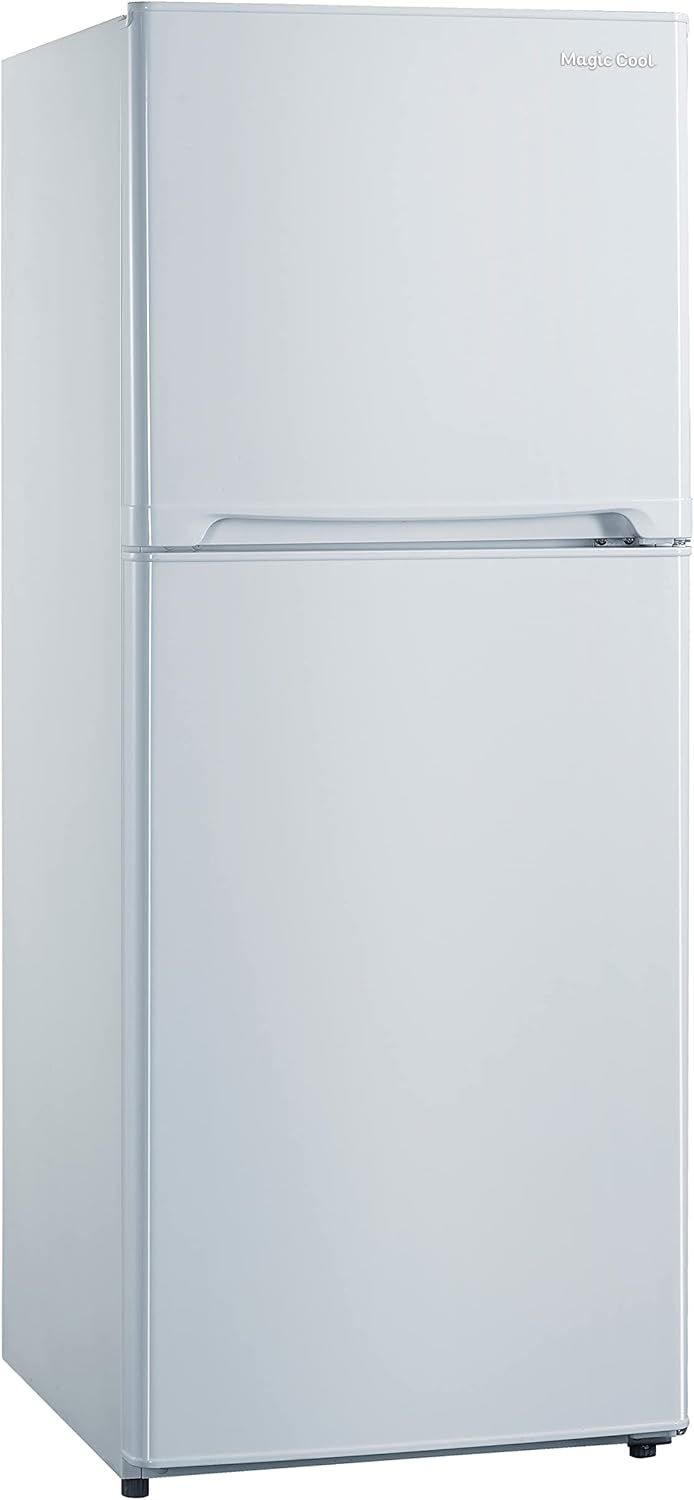 White Smart Energy Star Top Freezer Refrigerator