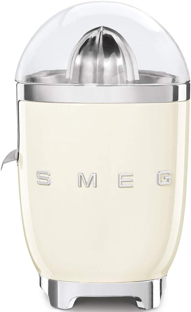 Cream Stainless Steel Retro Citrus Juicer