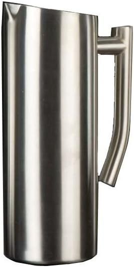 Satin Finish Stainless Steel 33 oz. Pitcher with Handle