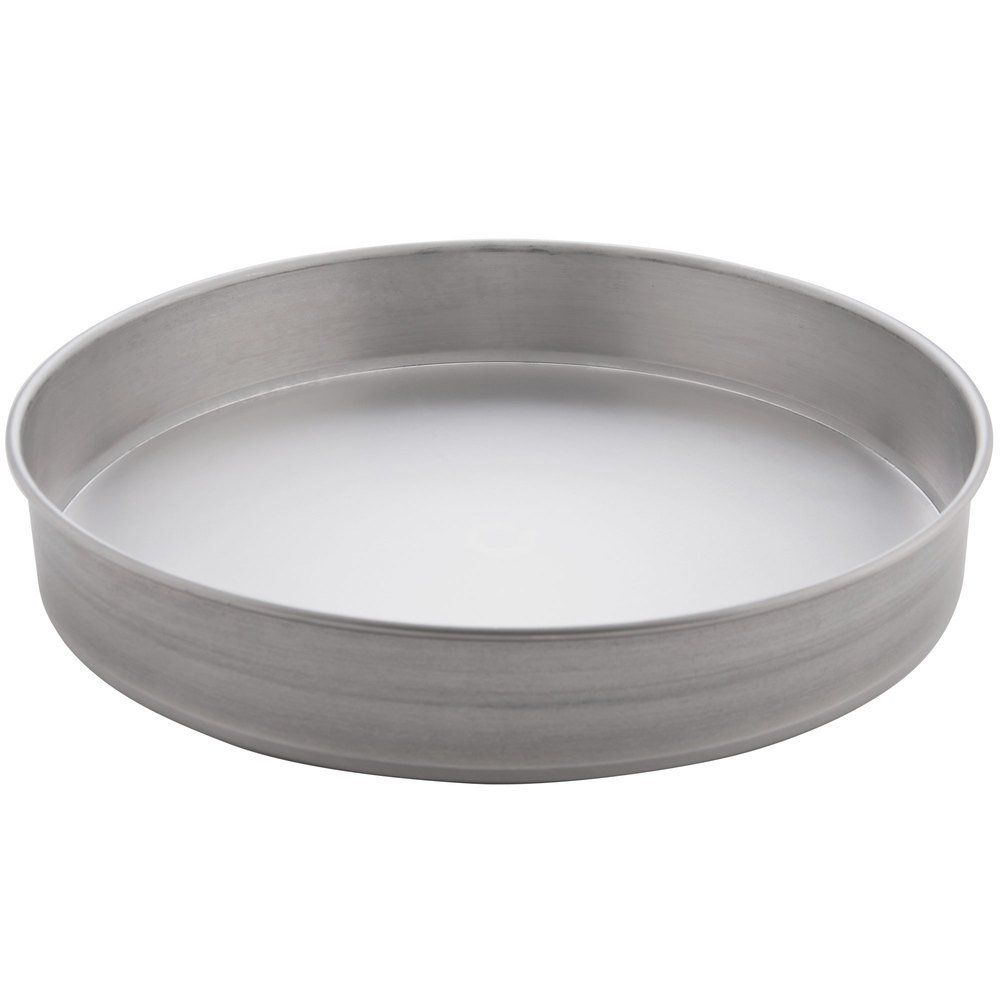 14.35" Silver Tin Plate Steel Pizza Pan