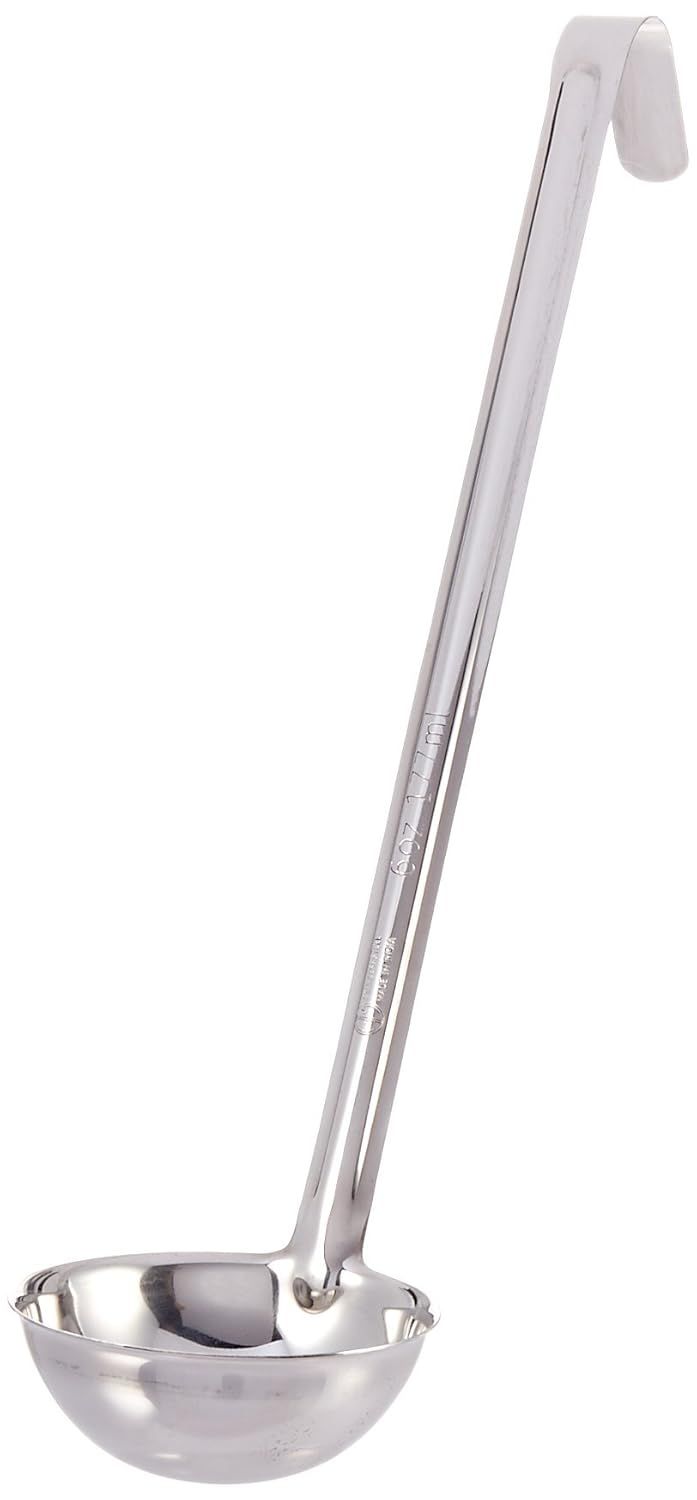 Silver Stainless Steel 7 oz. Punch Ladle