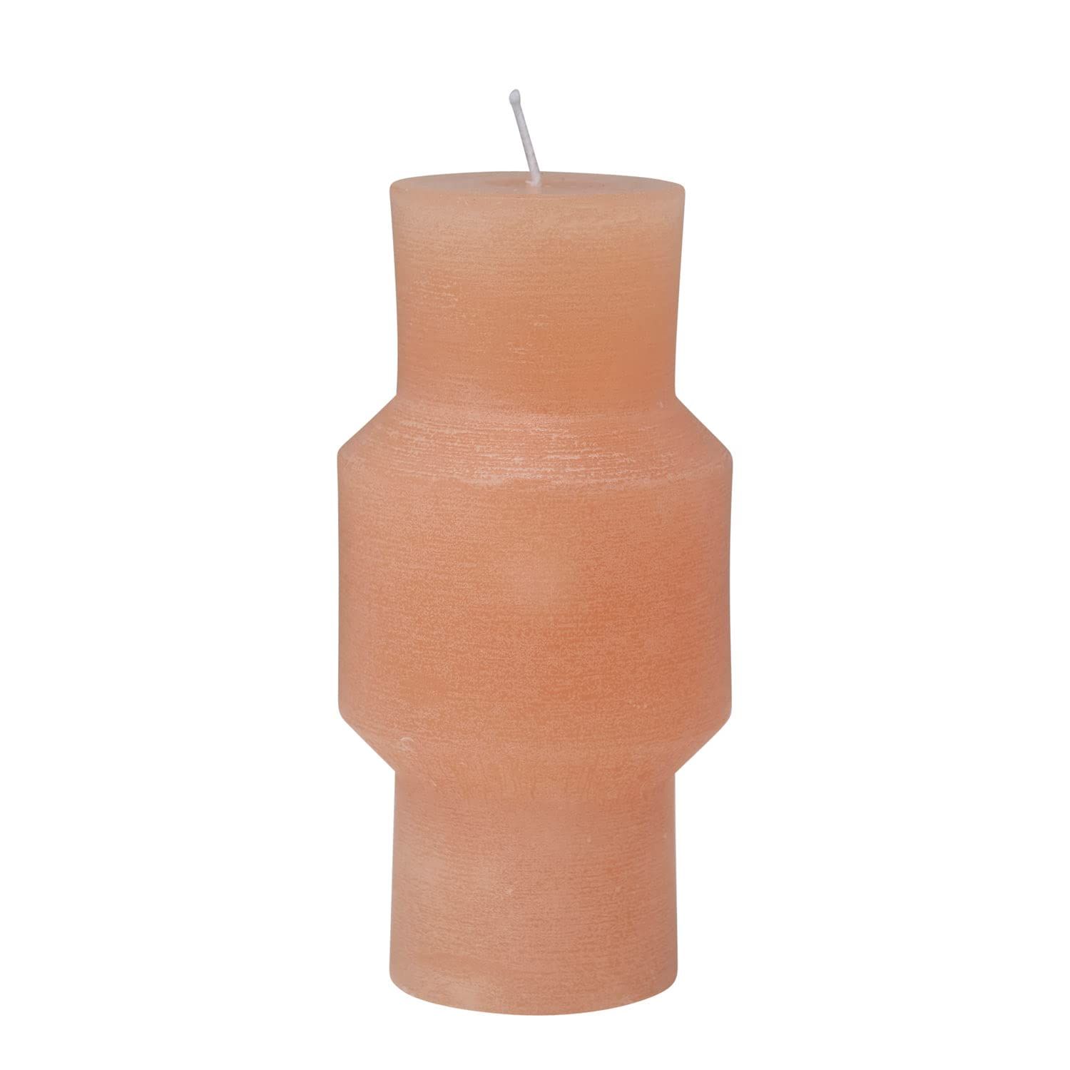 Cream Citrus Unscented Paraffin Pillar Candle 3" x 6"