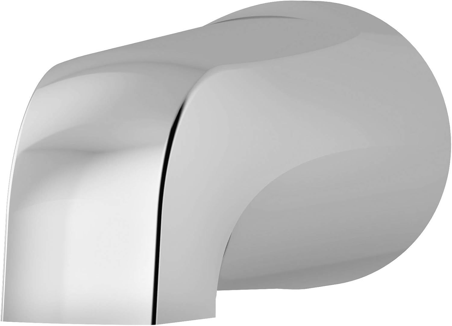 Polished Chrome Wall Mounted Tub Spout