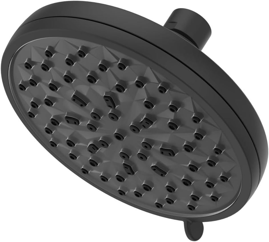 Matte Black Multi-Function Wall Mounted Shower Head