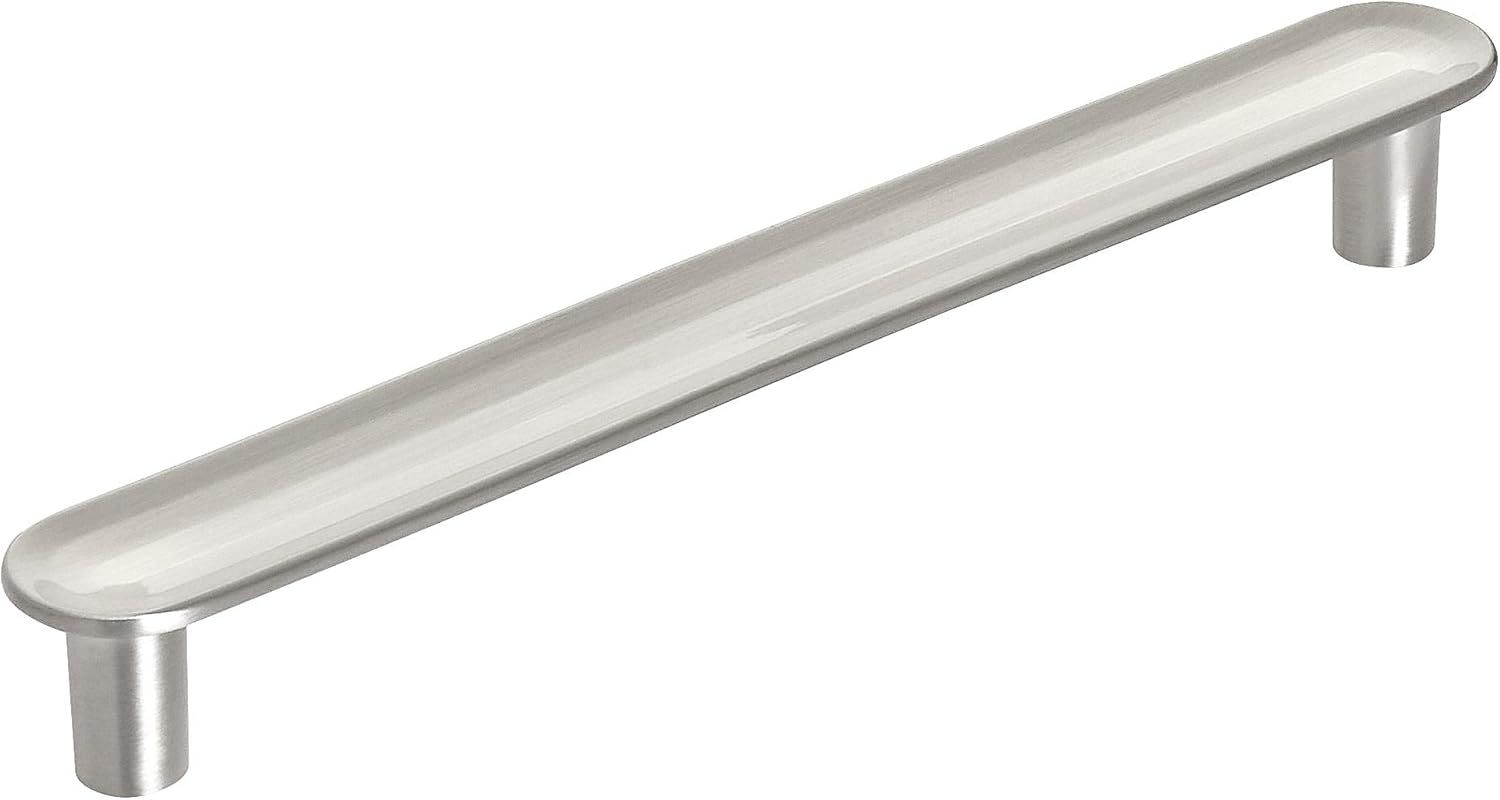 Satin Nickel Brushed Cabinet Bar Pull with Mounting Hardware