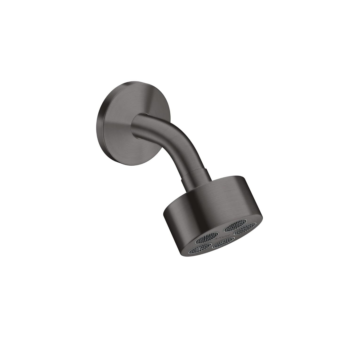 Brushed Black Chrome Modern Rain Showerhead