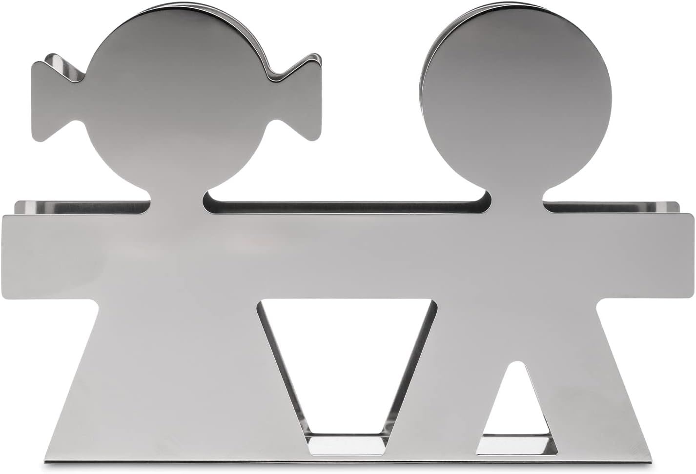 Stainless Steel Cartoon Men Envelope Holder