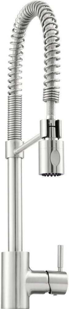 Stainless Steel Single Handle Pre-Rinse Kitchen Faucet