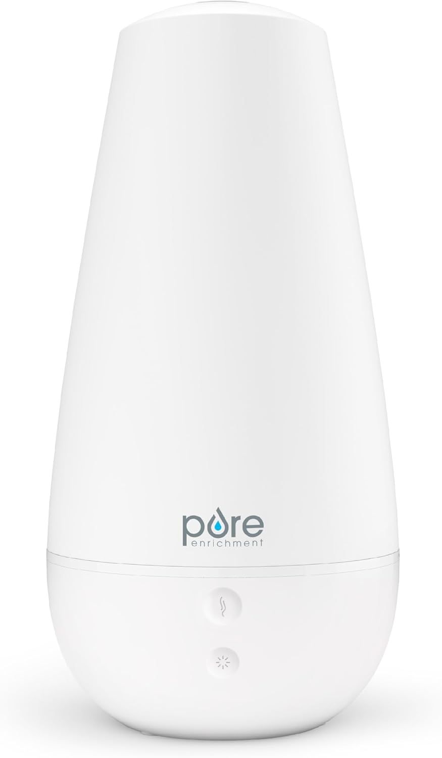 Pure White Ultrasonic Aroma Diffuser with Automatic Shutoff