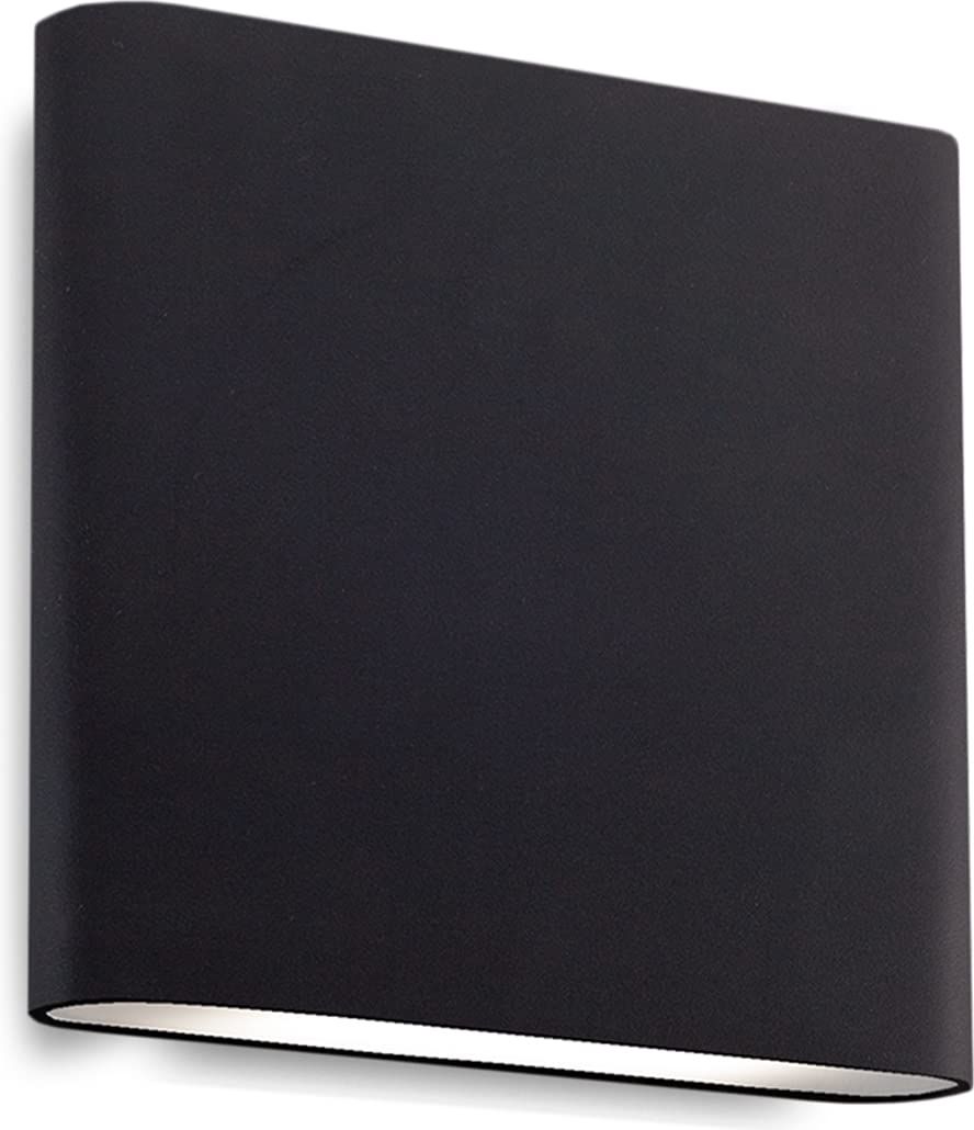 Black Aluminum Dimmable LED Wall Sconce
